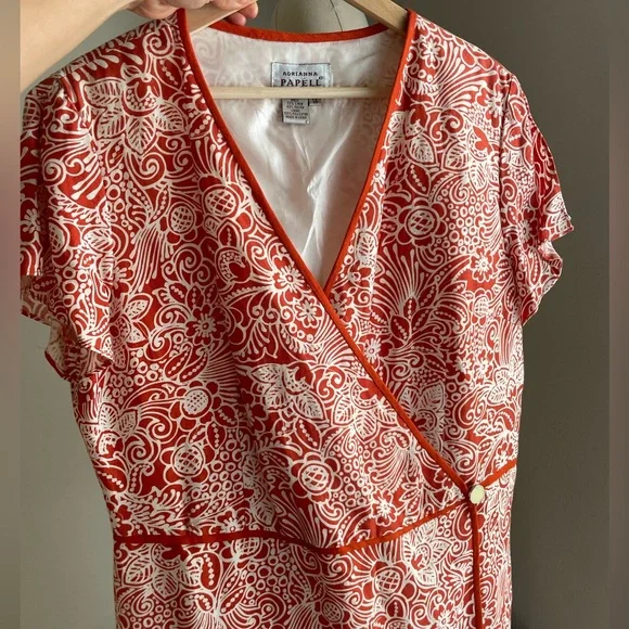 Adrianna papéll 14 linen/rayon 🍊✨ - Picture 4 of 16